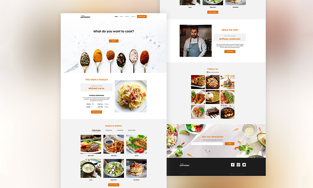 Chef Website Full