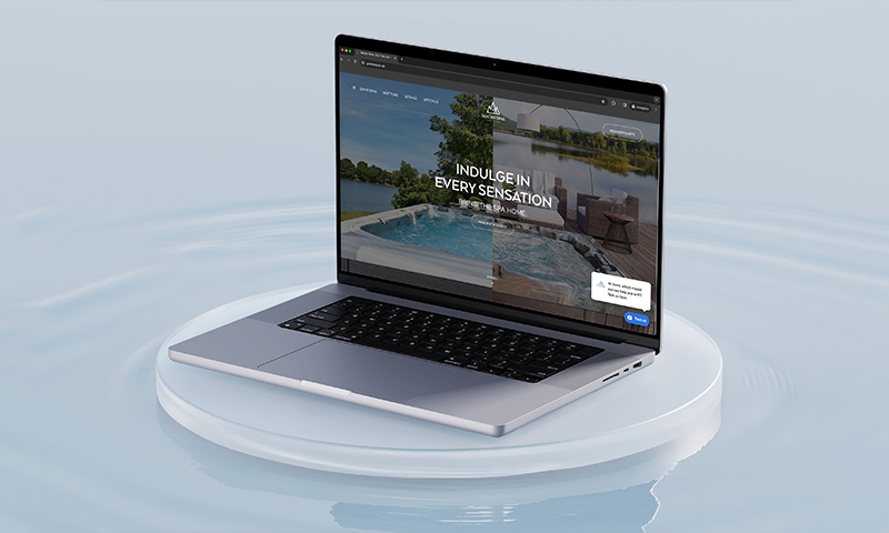 Hydrotherapy Relaxation Product Website